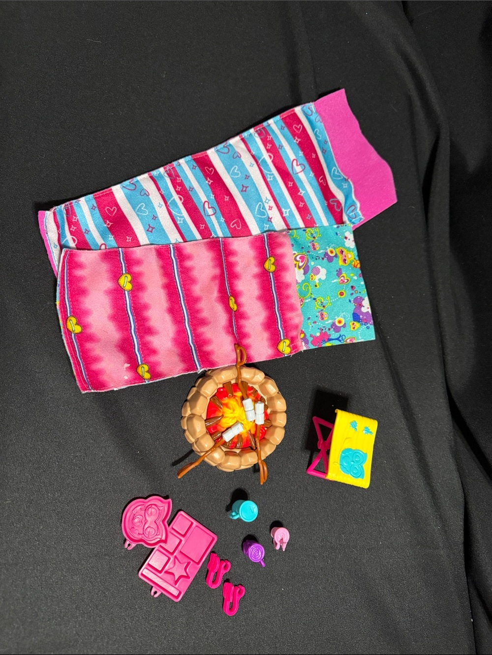 2011 Barbie & Sistwr Camping Set